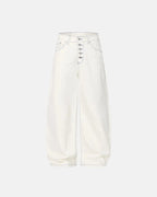 Contrast Stitch Baggy Jeans | Flation Streetwear
