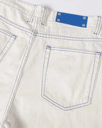 Contrast Stitch Baggy Jeans | Flation Streetwear