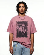 Vintage Graphic Washed Oversized T-Shirt | Flation Streetwear