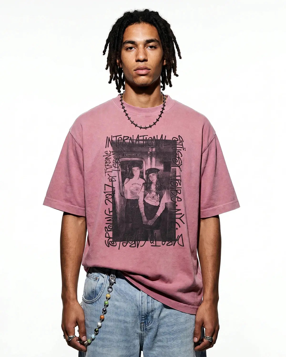 Vintage Graphic Washed Oversized T-Shirt | Flation Streetwear