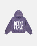 " Peace" Acid Washed Hoodies | Flation Streetwear
