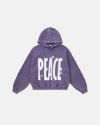 " Peace" Acid Washed Hoodies | Flation Streetwear