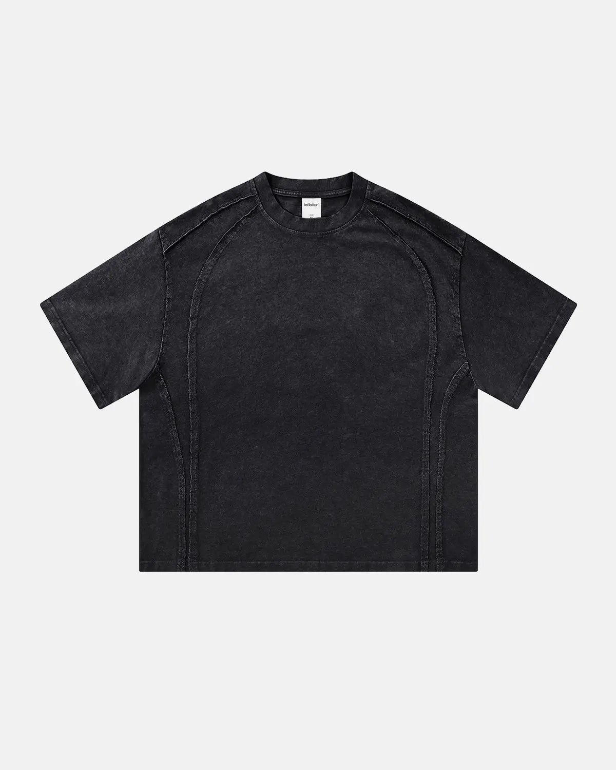 Acid Wash Boxy Fit Tshirts | Flation Streetwear