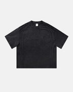 Acid Wash Boxy Fit Tshirts | Flation Streetwear