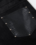 Double Wasit Raw Super Baggy Jeans | Flation Streetwear