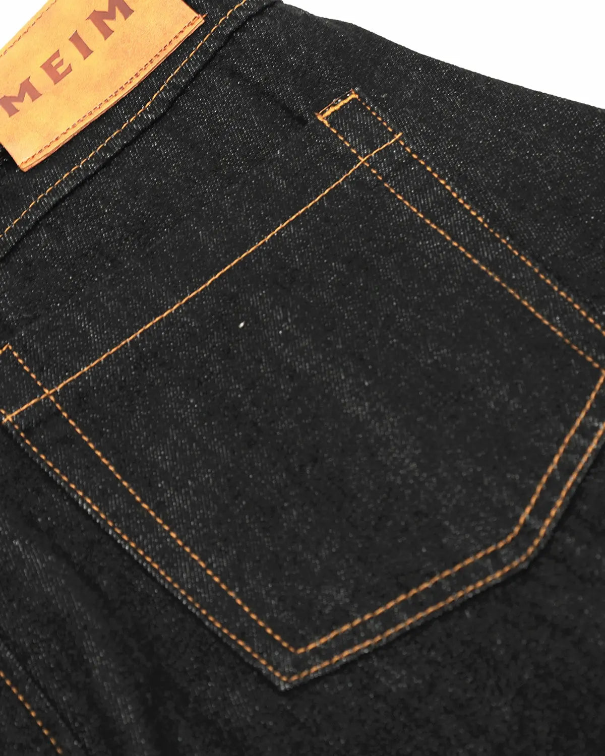 Contrast Stitch Raw Baggy Jeans | Flation Streetwear