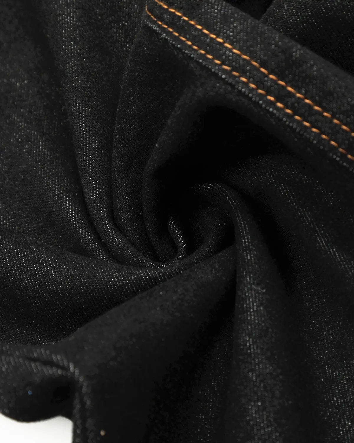 Contrast Stitch Raw Baggy Jeans | Flation Streetwear