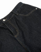 Leopard Patchwork Barrel Jeans | Flation Streetwear
