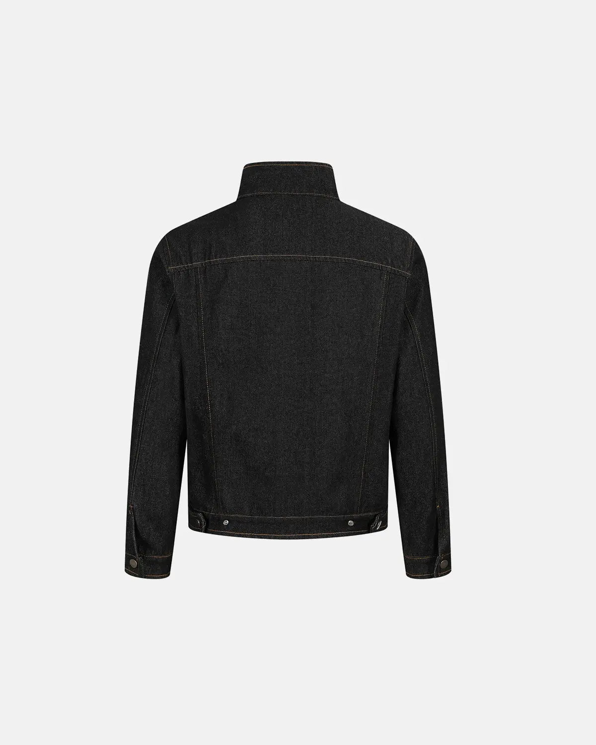Metal Toggle Raw Denim Jacket | Flation Streetwear