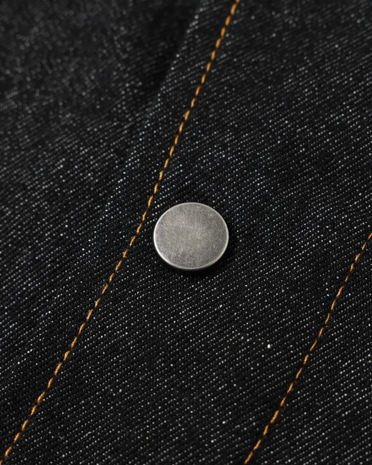 Metal Toggle Raw Denim Jacket | Flation Streetwear
