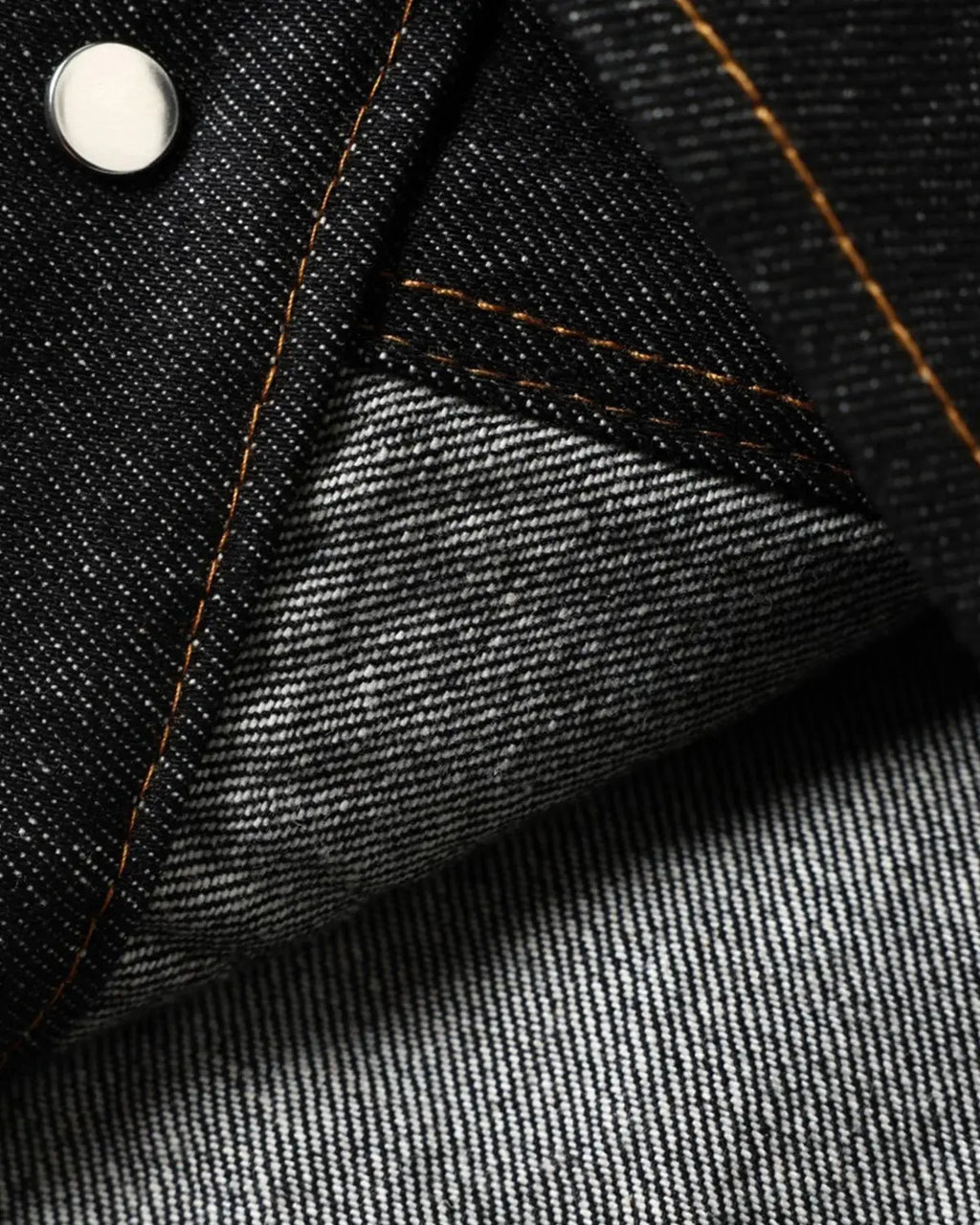 Metal Toggle Raw Denim Jacket | Flation Streetwear