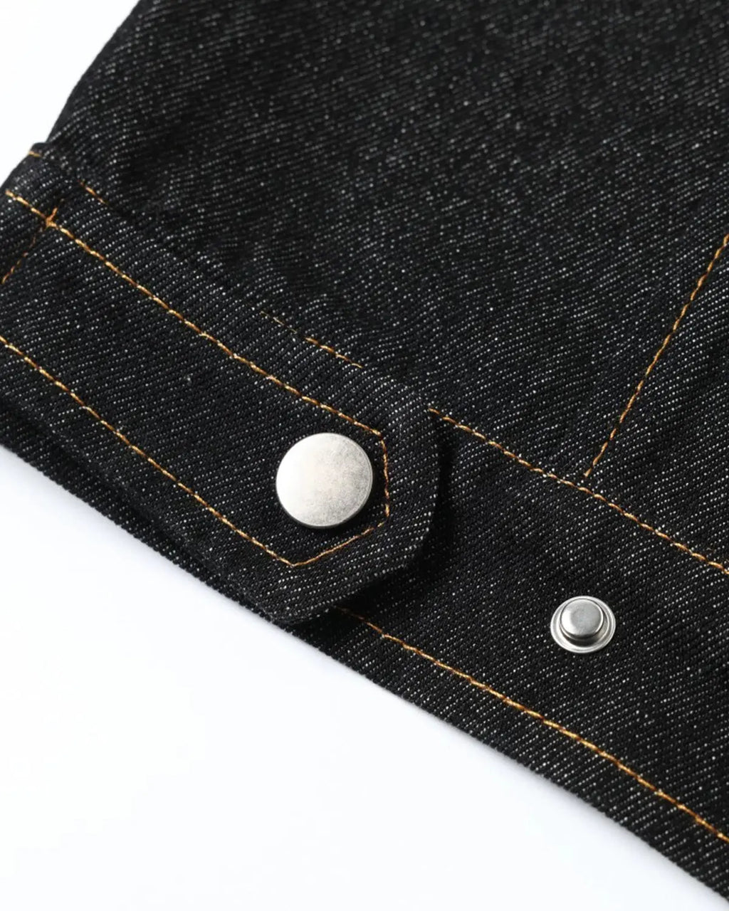 Metal Toggle Raw Denim Jacket | Flation Streetwear