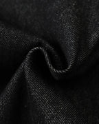 Metal Toggle Raw Denim Jacket | Flation Streetwear