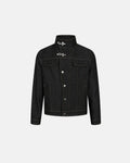 Metal Toggle Raw Denim Jacket | Flation Streetwear