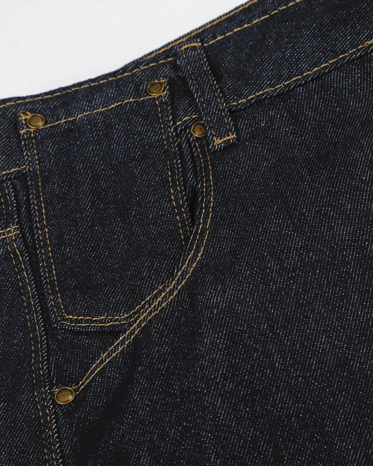 Raw Wash Barrel Jeans with Cinch Back | Flation Streetwear