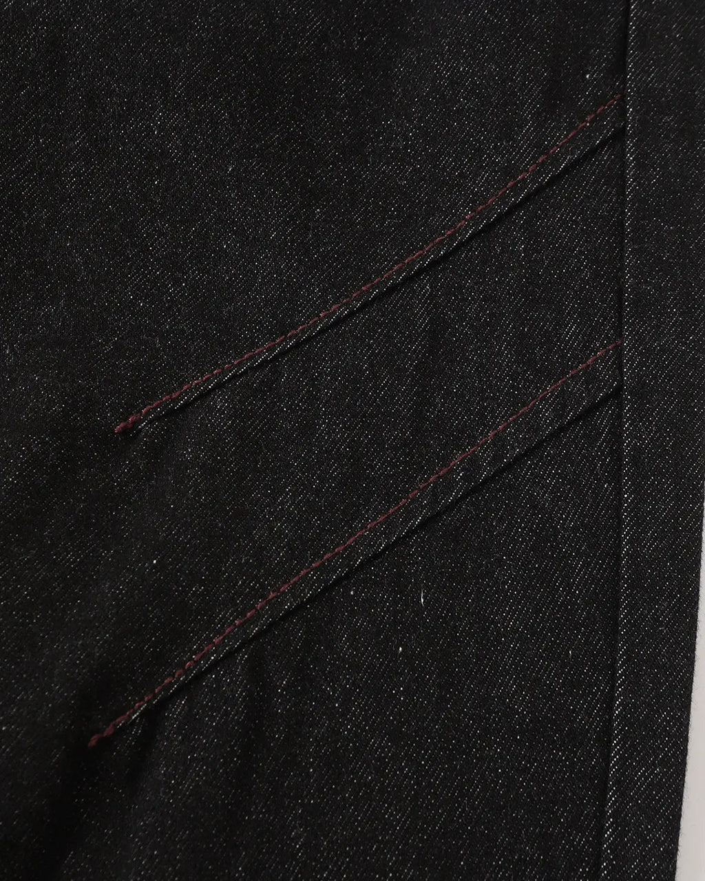 Stitching Deconstructed Raw Bootcut Jeans | Flation Streetwear
