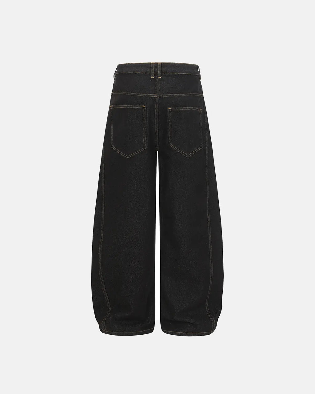 Buttons Up Raw Baggy Jeans | Flation Streetwear