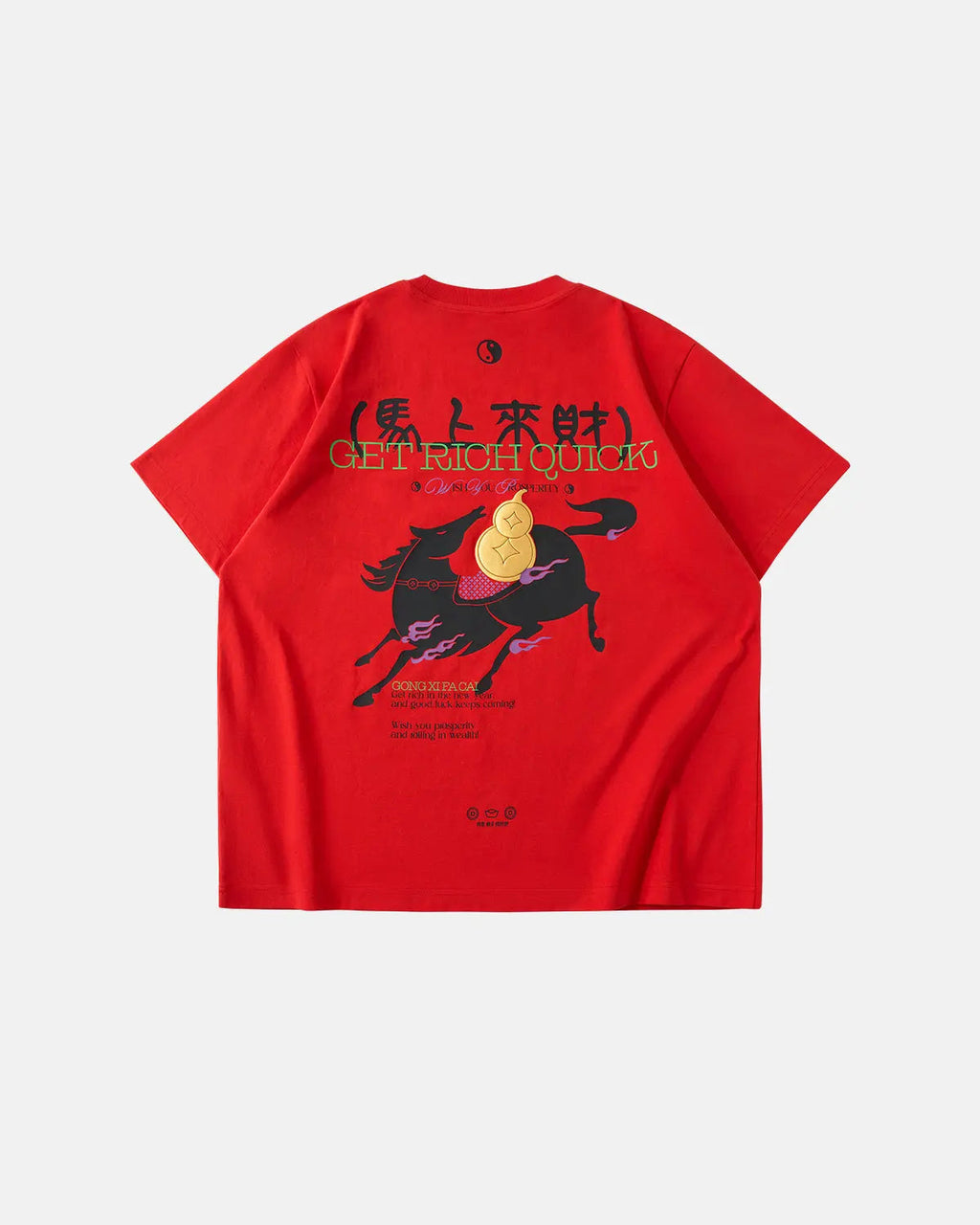 "Fortune Incoming" T-shirt | Flation Streetwear