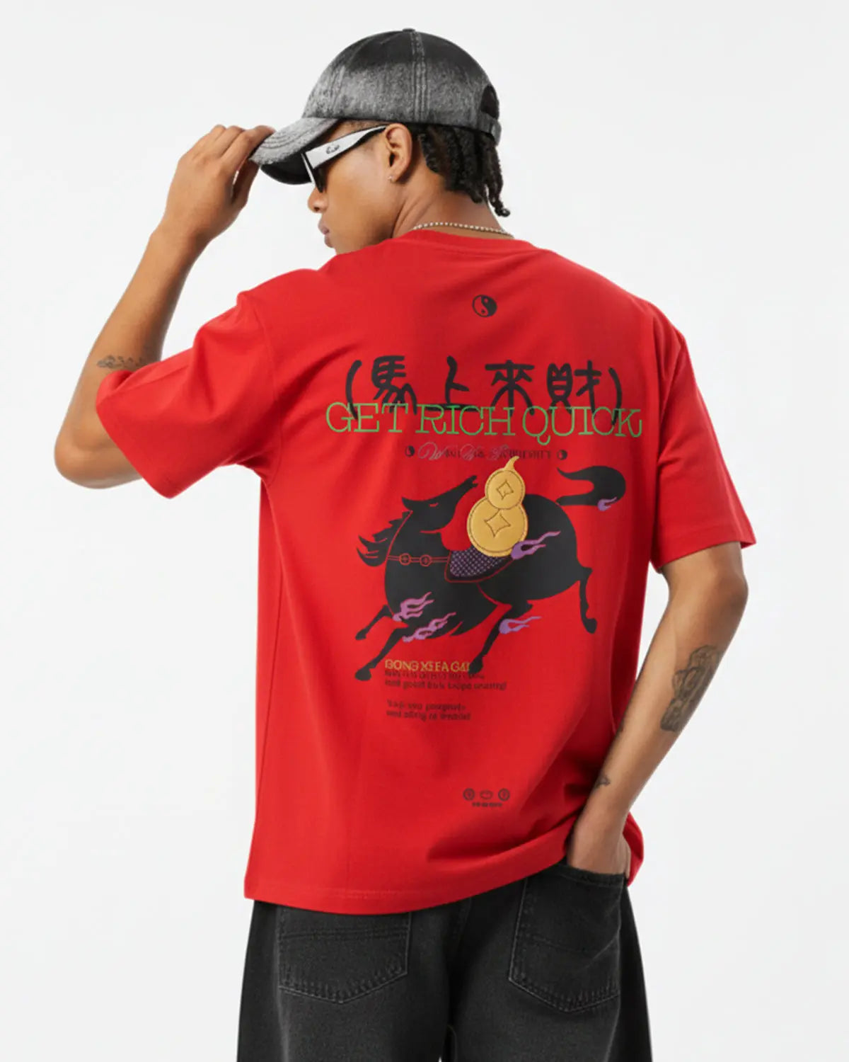 "Fortune Incoming" T-shirt | Flation Streetwear