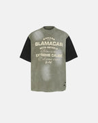 Patchwork Washed Graphic T-Shirt | Flation Streetwear