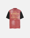 Patchwork Washed Graphic T-Shirt | Flation Streetwear