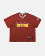 Retro V-Neck Jersey | Flation Streetwear