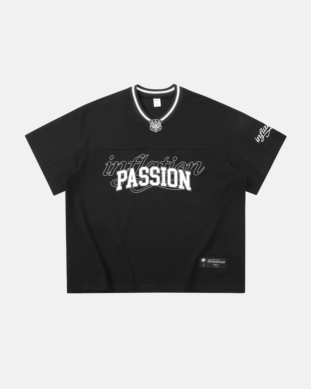 Retro V-Neck Jersey | Flation Streetwear