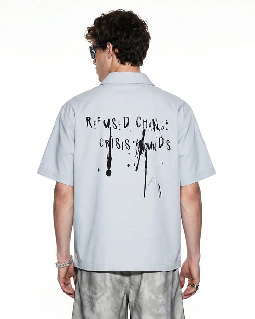 Abstract Graphic Printing Shirts | Flation Streetwear