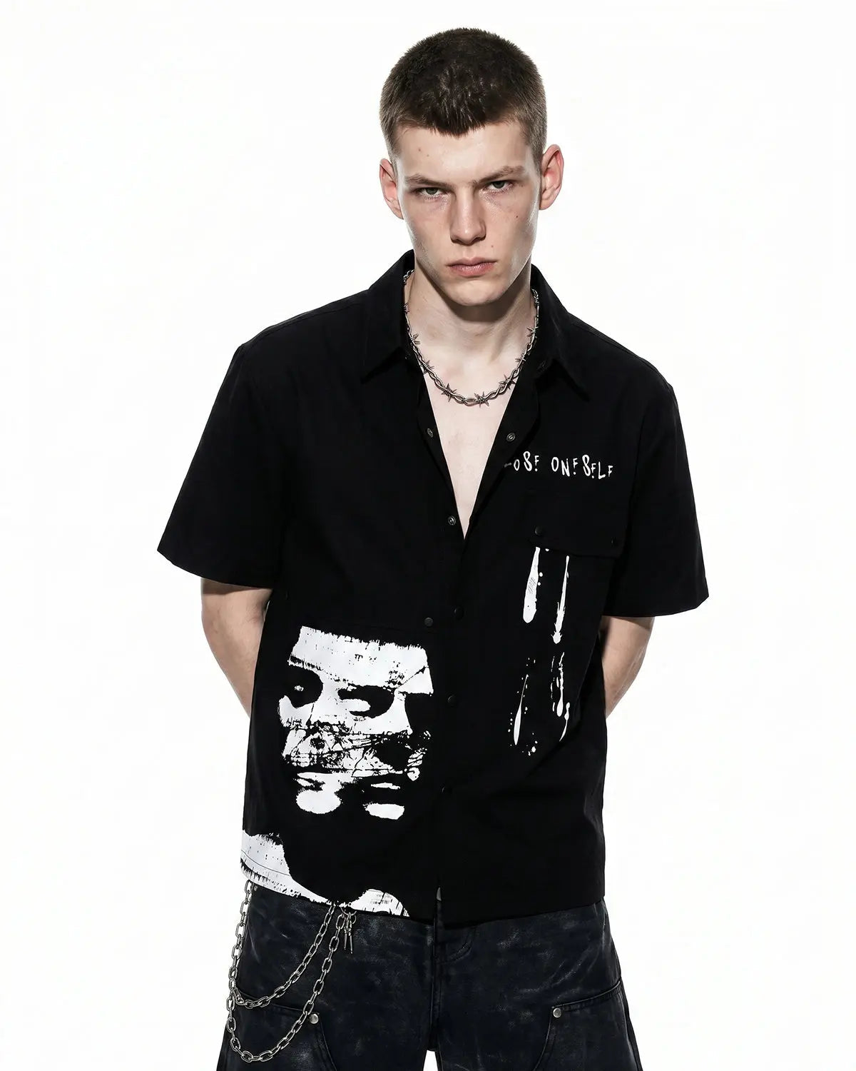 Abstract Graphic Printing Shirts | Flation Streetwear