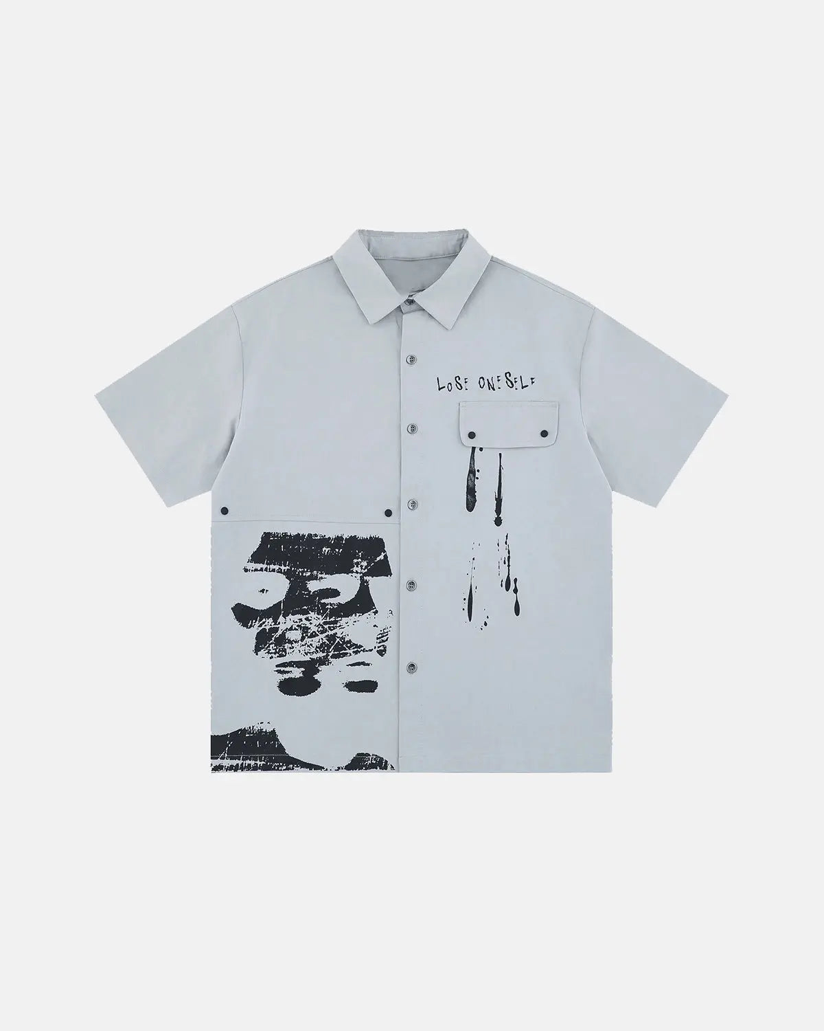 Abstract Graphic Printing Shirts | Flation Streetwear
