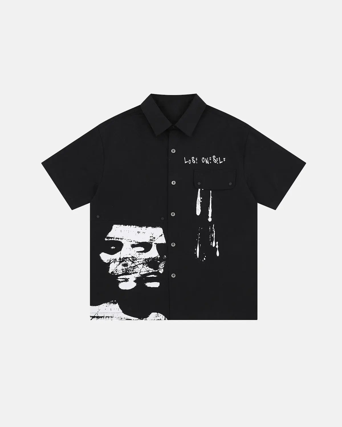 Abstract Graphic Printing Shirts | Flation Streetwear