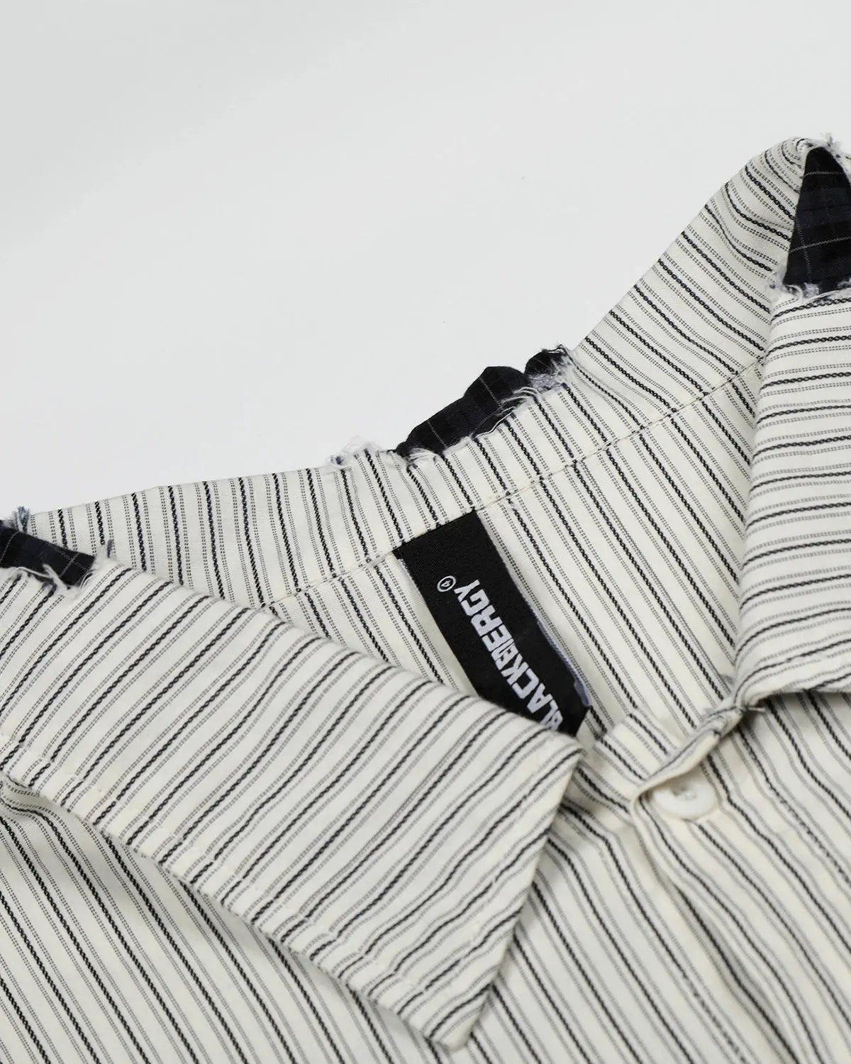Graffiti Patch Striped Shirts | Flation Streetwear