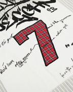Graffiti Patch Striped Shirts | Flation Streetwear