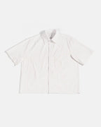 Boxy Striped Short-Sleeve Shirt | Flation Streetwear