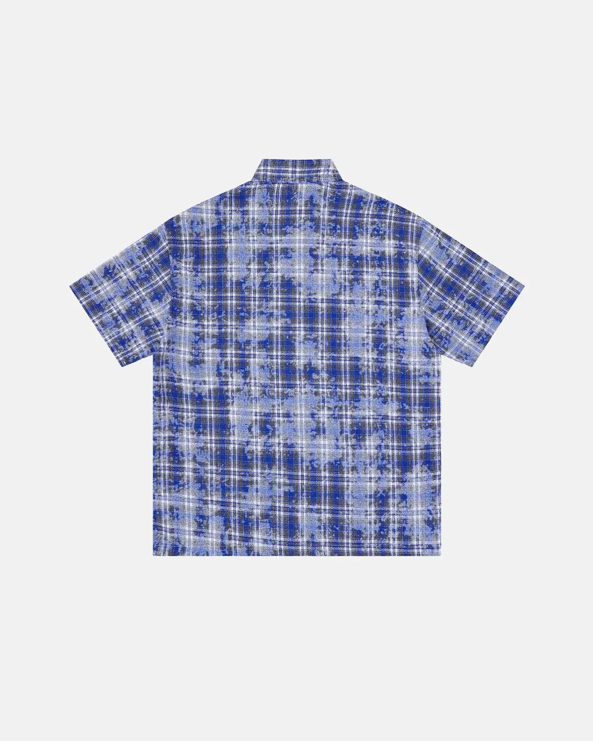 Devil Embroidered Plaid Shirt | Flation Streetwear