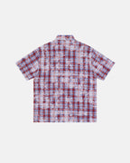 Devil Embroidered Plaid Shirt | Flation Streetwear