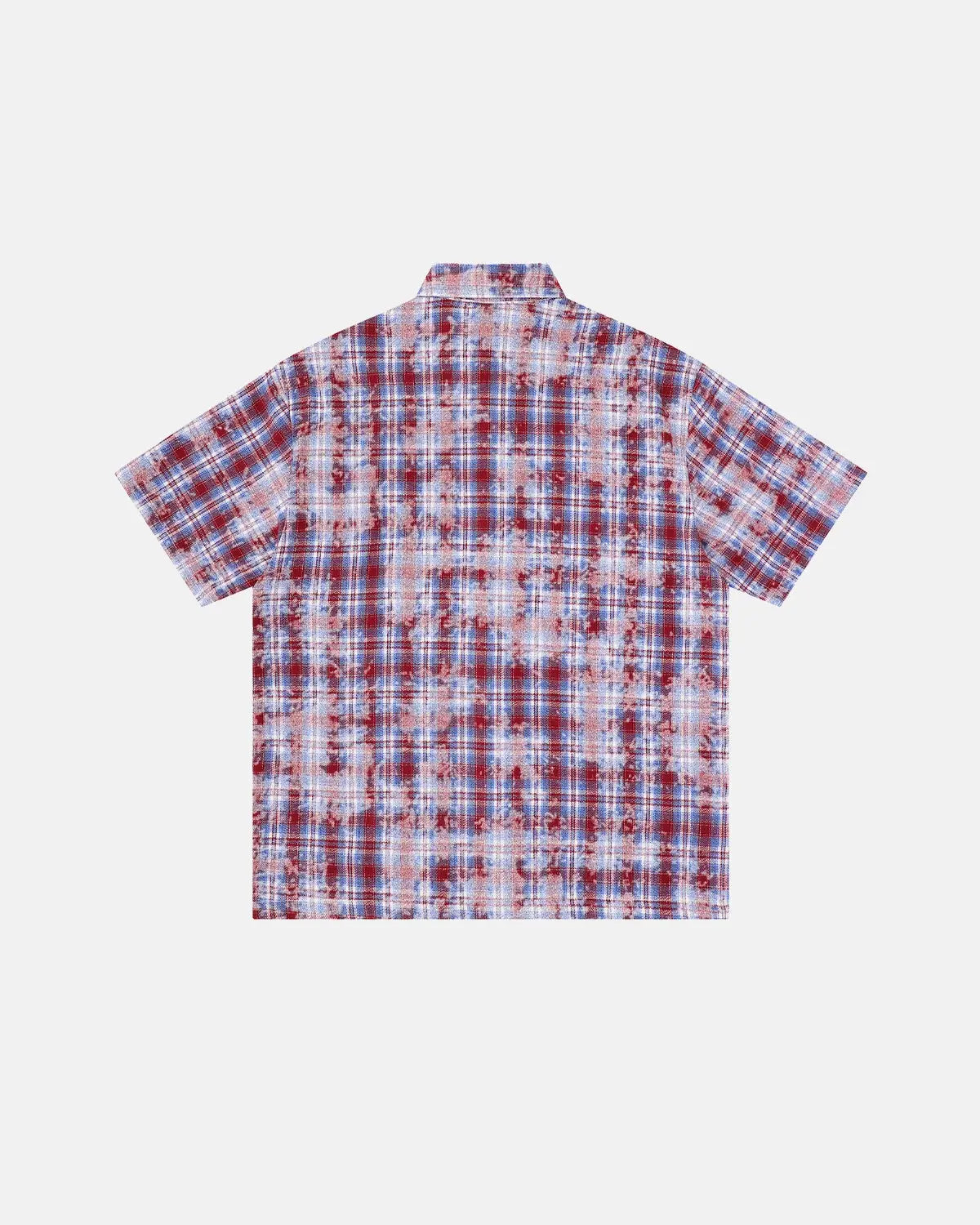 Devil Embroidered Plaid Shirt | Flation Streetwear