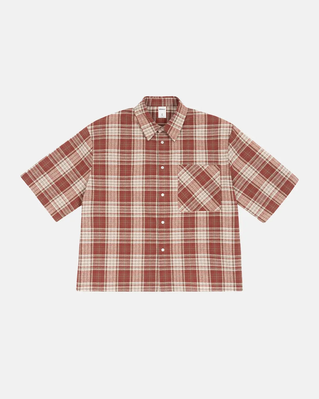 Boxy Fit Plaid Shirts | Flation Streetwear