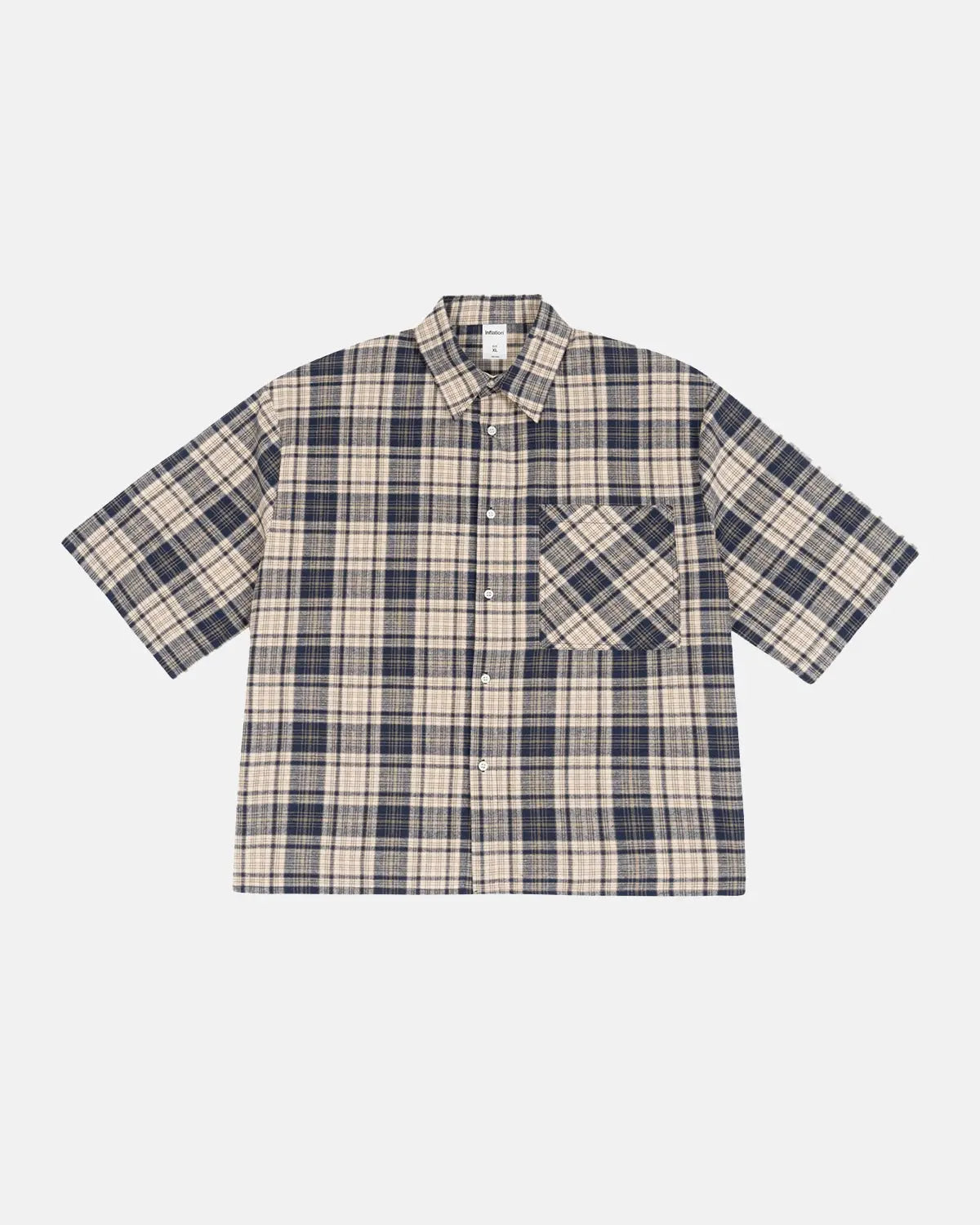 Boxy Fit Plaid Shirts | Flation Streetwear