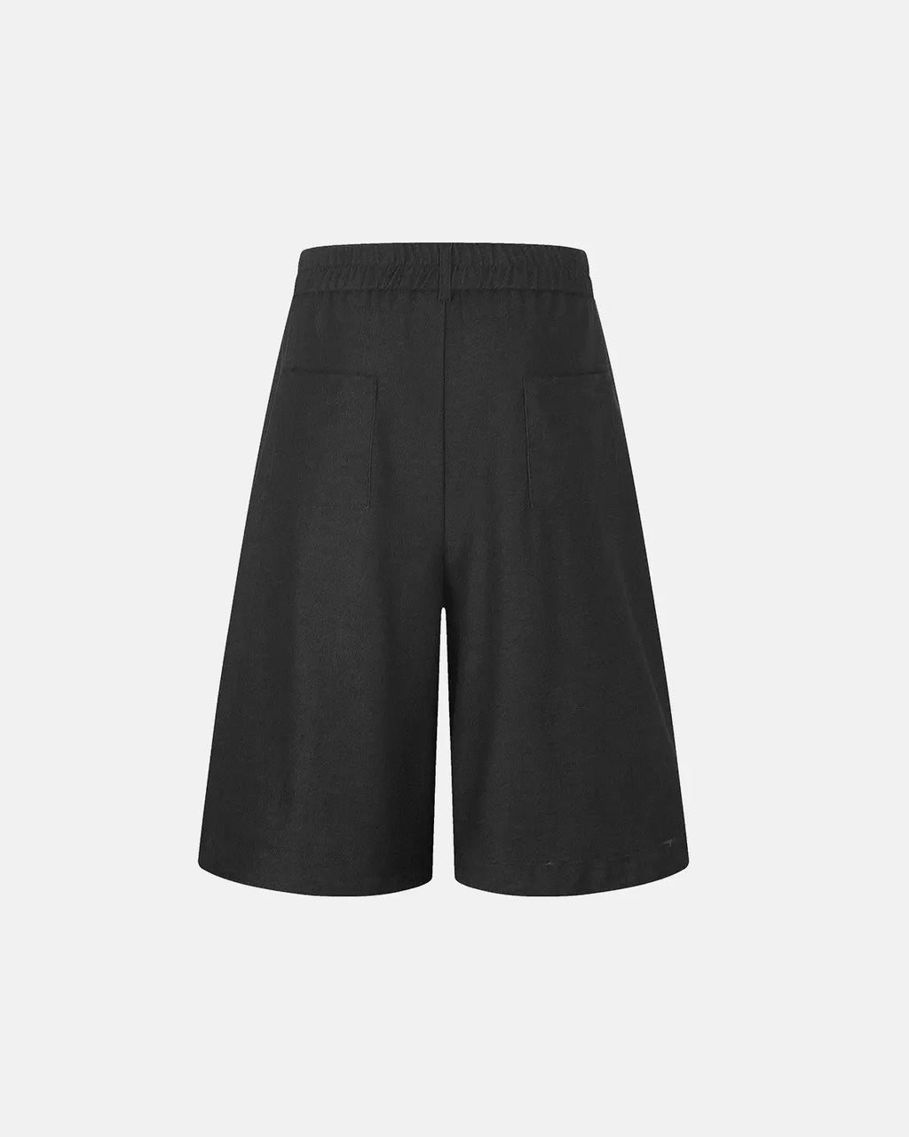 Pleated Wide-Leg Tailored Shorts | Flation Streetwear