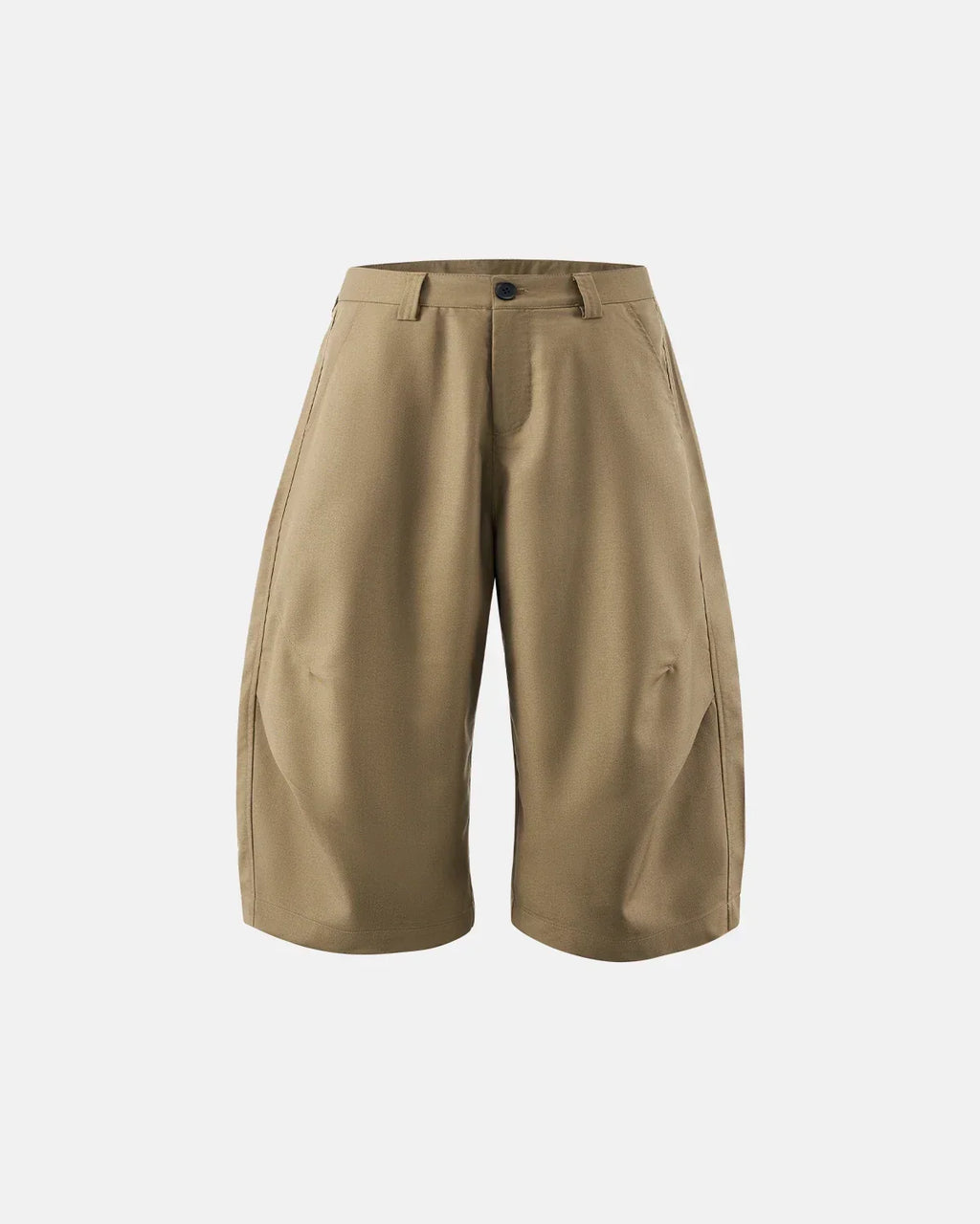 Pleated Barrel Tailored Bermuda Shorts | Flation Streetwear