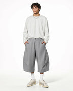 Pleated Barrel Tailored Bermuda Shorts | Flation Streetwear