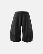 Pleated Barrel Tailored Bermuda Shorts | Flation Streetwear