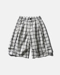 Plaid Longline Casual Shorts | Flation Streetwear