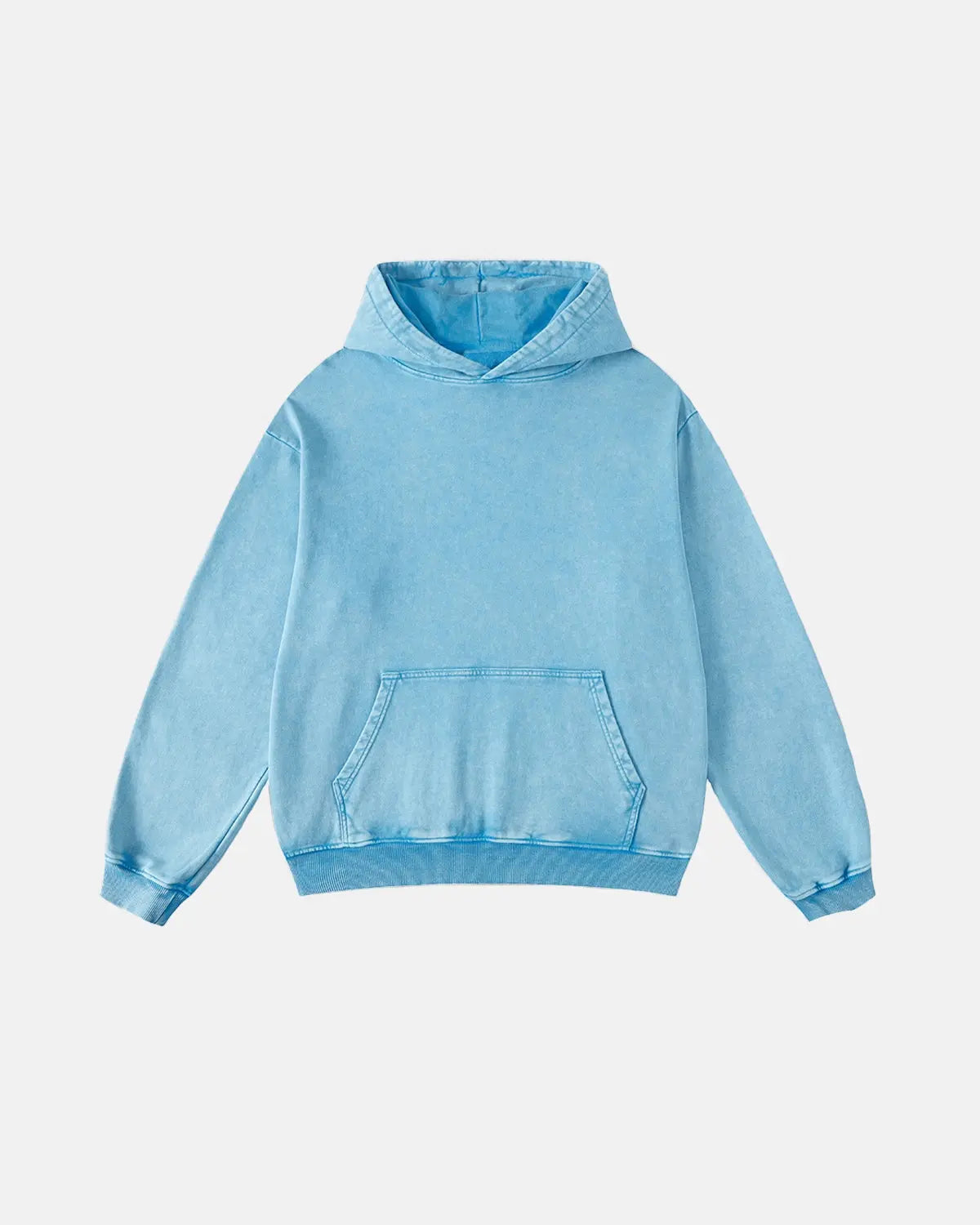 Acid Washed French Terry Hoodies | Flation Streetwear