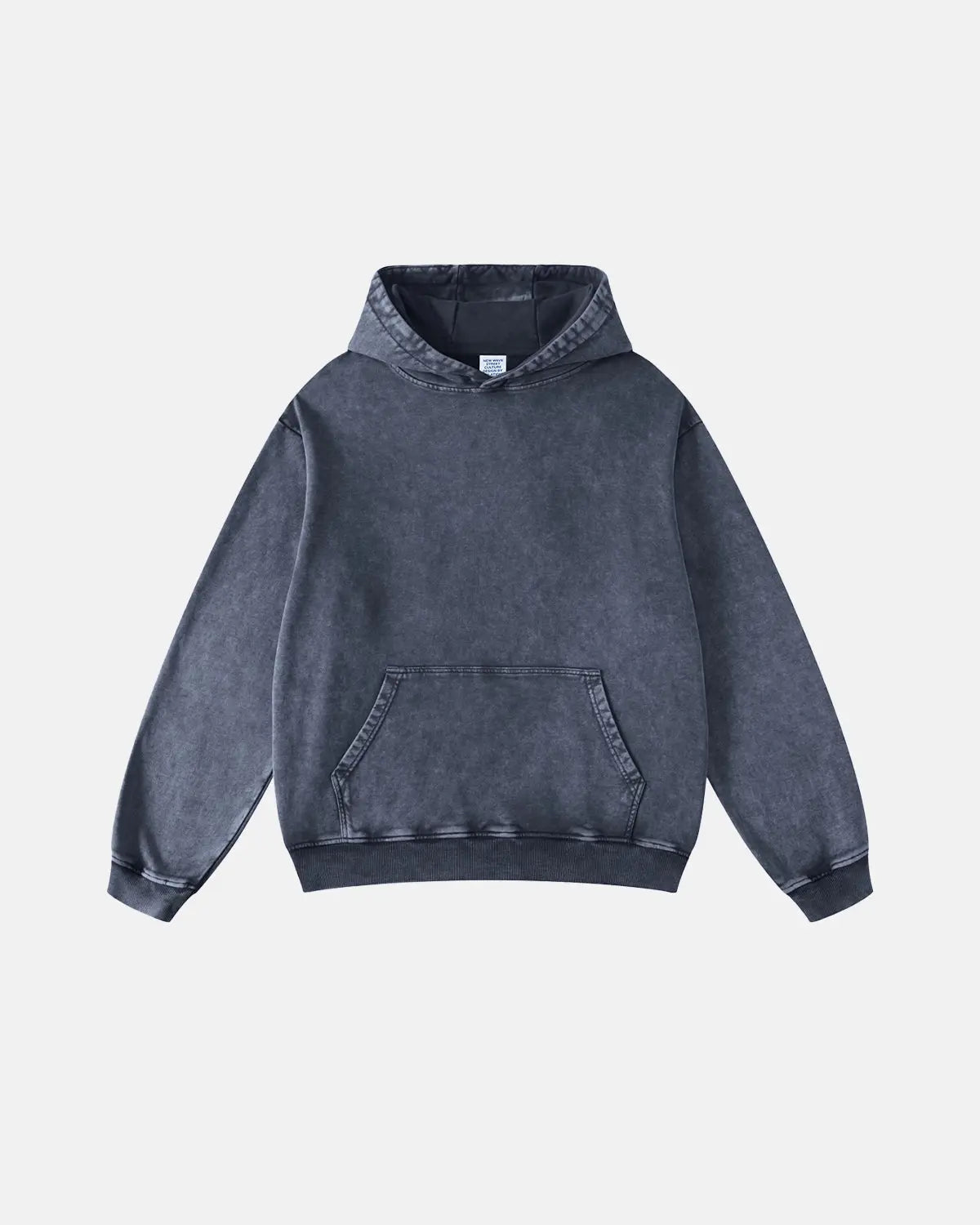 Acid Washed French Terry Hoodies | Flation Streetwear