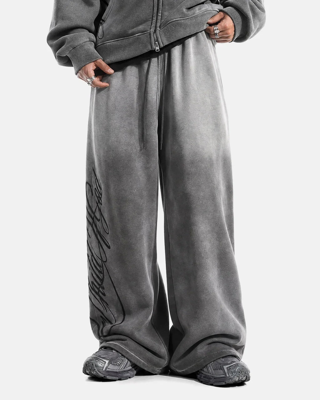 Acid Washed Sweatpants | Flation Streetwear