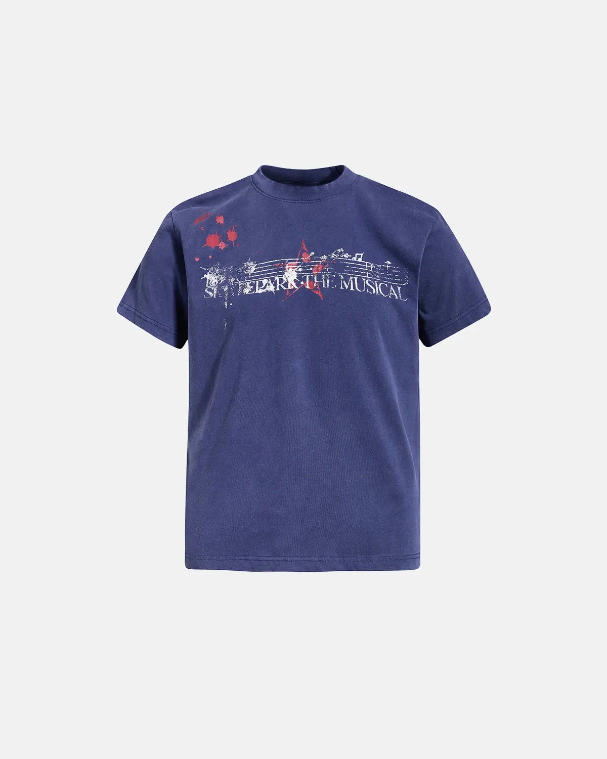 Acid Washed Music Graphic T-Shirt | Flation Streetwear