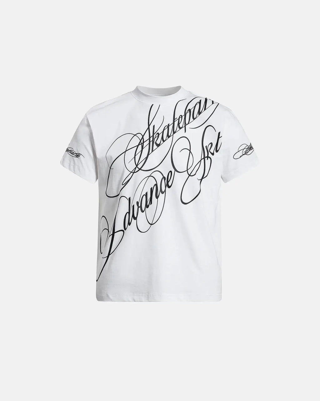 All-Over Script Graphic T-Shirt | Flation Streetwear