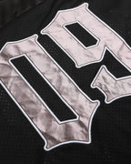 Gothic Embroidered Mesh Jersey | Flation Streetwear
